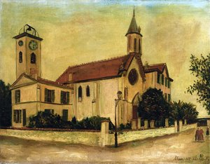 Beaulieu Church — Maurice Utrillo, Post-impressionism