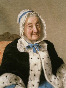 Portrait Of Marthe Marie Tronchin — Jean-étienne Liotard, Rococo Portraiture