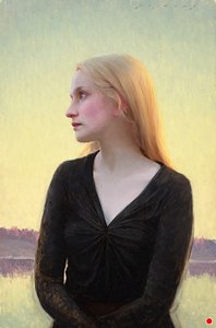 Sofie At Dusk — Jeremy Lipking