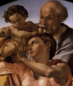 Der Donati Tondo (Detail)