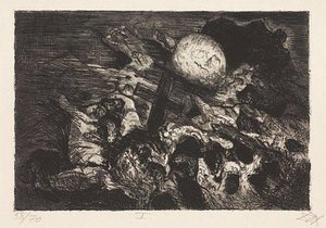 Soldier's Grave Between The Lines — Otto Dix