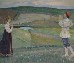 Spring — Mikhail Nesterov