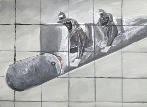 Chariot Going Through Net — Len Berey
