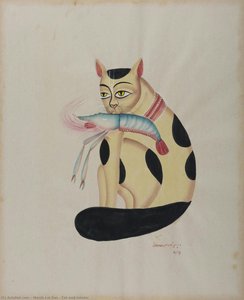 Cat and lobster