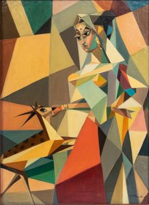 Shakuntala and the Deer