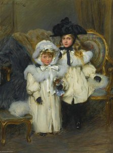 Dorothy and Irene Falkiner