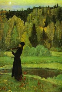 Elegy. Blind Musician. — Mikhail Nesterov