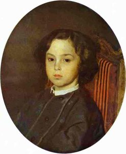 Portrait Of A Boy. — Ilya Yefimovich Repin
