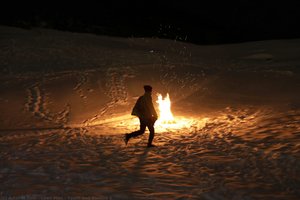 Youth and Bonfire 1