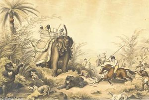 Oriental Field Sports - Ten Plates — Samuel Howitt