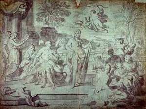 Hercules And Onfalia — Carlo Maratta