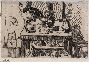 Manx Cats Isle Of Man — Julian Alden Weir, Realism