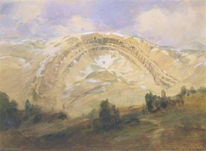Folded Strata, A Great Geological Arch, Colorado — William Henry Holmes