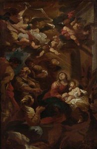 The Adoration Of The Shepherds — Matteo Bonechi