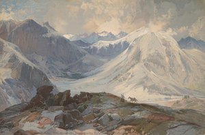 The Mosquito Trail, Rocky Mountains Of Colorado — Thomas Moran, American Landscape Painting