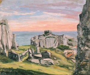 Rocky Scene In Sicily — Winston Spencer Churchill