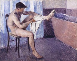 Man Drying His Leg — Gustave Caillebotte