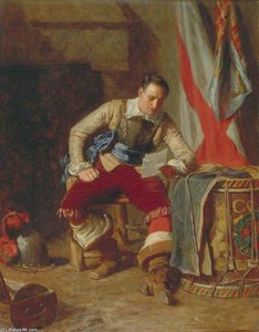 The Standard-bearer — John Seymour Lucas