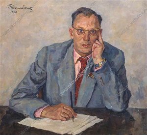 Portrait Of Peter Andreievich Pavlenko — Pyotr Konchalovsky