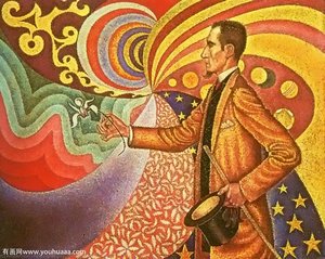 Portrait Of Felix Feneon — Paul Signac, Neo-impressionist Pointillism
