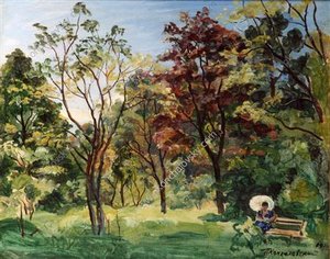 In The Garden. Sunny Day. — Pyotr Konchalovsky