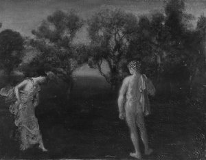 Athlete And Dancer — Arthur B. Davies, Symbolism