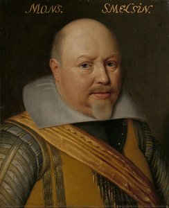 Portrait of Nicolaas Schmelzing (1561-1629), Michiel Jansz van Mierevelt (workshop of), c. 1609 - c. 1633