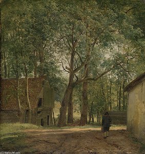 Boerenerf — Andreas Schelfhout