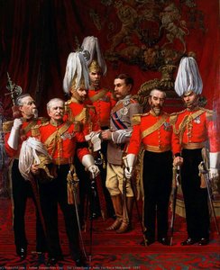 The Gentlemen At Arms The Royal Bodyguard, 1892 — Arthur Temple Felix Clay
