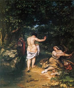 The Bathers — Gustave Courbet, Contemporary Realism