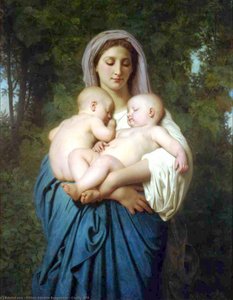 Charity 1859 — William-adolphe Bouguereau