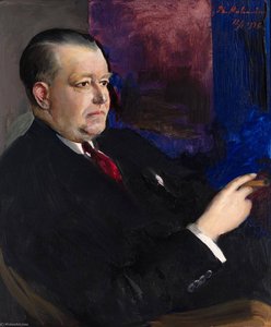 Man With A Cigar — Filipp Malyavin
