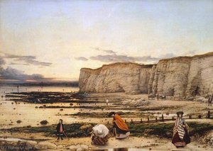 Pegwell Bay, Kent - A Recollection Of October 5th (1858) — William Dyce