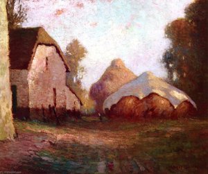 Haystacks — Georges Ames Aldrich