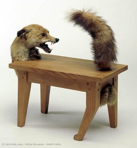 Wolf-table — Victor Brauner