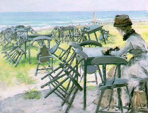The End Of The Season — William Merritt Chase