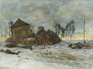 Winter Landscape — Wilhelmus Hendrikus Petrus Johannes Zwart