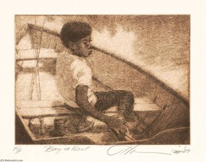 Boy In Boat — Joseph Holston