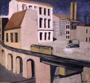 Urban Landscape — Mario Sironi