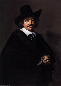 Portrait Of A Man (12) — Frans Hals I, Dutch Golden Age
