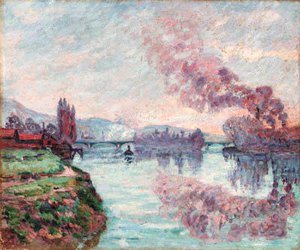 Bord De La Seine Aux Environs De Rouen — Ferdinand Guillaumin