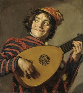 Buffoon With A Lute — Frans Hals I