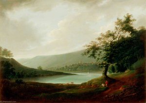 Lake Landscape — George Arnald