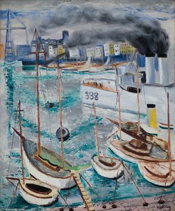 Marseille Port — Moïse Kisling