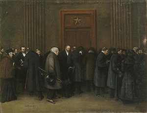 Le Defile — Jean Georges Béraud