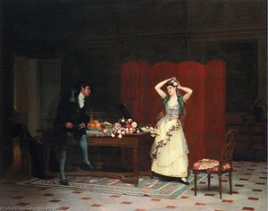 Finishing Touches — Jehan Georges Vibert