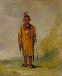 Me Sóu Wahk, Deer's Hair, Favorite Son Of Kee O Kúk — George Catlin