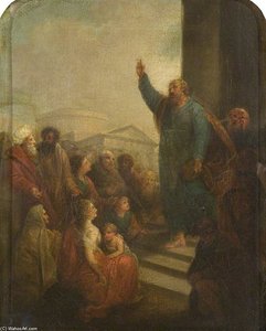 Saint Paul Preaching At Athens — Edward Bird