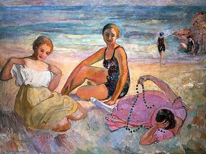 On The Beach — Henri Lebasque