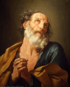 Saint Pierre pleurant sa faute